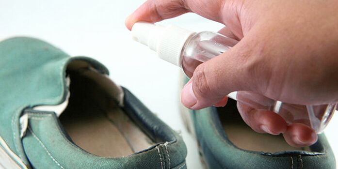dezinfectarea pantofilor pentru infecții fungice